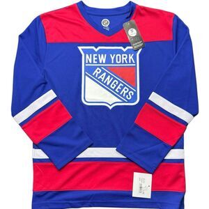 NWT NHL New York Rangers Hockey Jersey Boys L 12-14